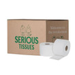 Serious Tissues Micro Jumbo Recycled 2Ply 347 Sheet 125M (Case 24)
