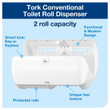Tork Toilet Paper Roll Dispenser White Tork Toilet Paper Roll Dispenser White