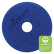 CleanWorks ProEco Scrubbing Floor Pad Blue 10" (Case 5)