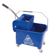 CleanWorks MicroClean Bucket & Wringer Blue 20 Litre