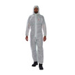 KeepSAFE Hooded Coverall Type 5/6 X White Large KeepSAFE Hooded Coverall Type 5/6 X White Large