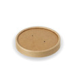 Kraft PLA-Lined Lid to Fit 26/32oz Soup Containers Kraft PLA-Lined Lid to Fit 26/32oz Soup Containers