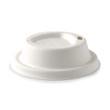 8oz/80mm Small White Sugarcane BioCup Lid
