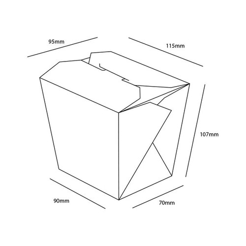 Large Printed Noodle Boxes No32