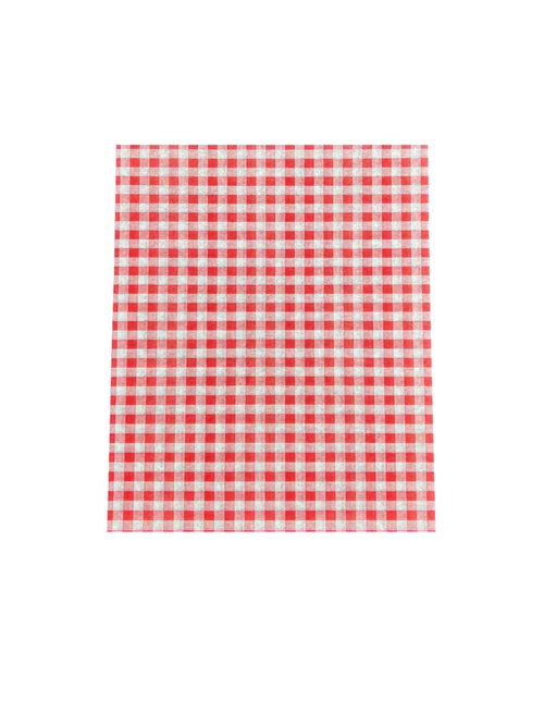 Red Gingham Paper - 1000pk Red Gingham Paper - 1000pk