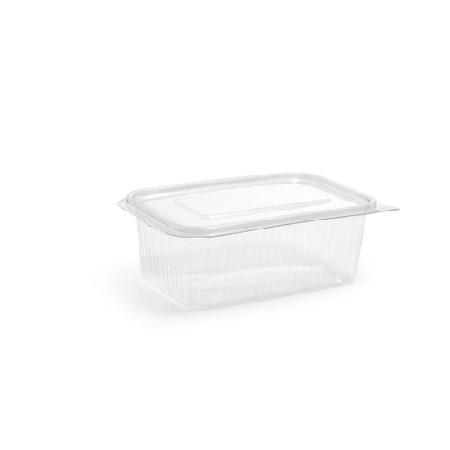 1000ml Rectangular Hinged Lid Salad Container - 200pk 1000ml Rectangular Hinged Lid Salad Container - 200pk