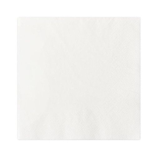 33cm 2 Ply White Paper Lunch Napkin - 2000pk 33cm 2 Ply White Paper Lunch Napkin - 2000pk