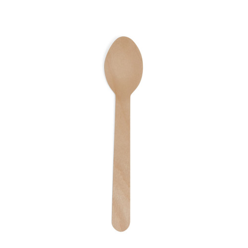 Compostable Wooden Dessert Spoon - 1000pk Compostable Wooden Dessert Spoon - 1000pk