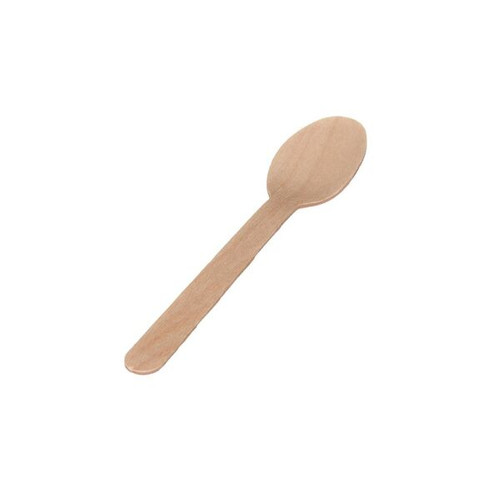 Compost Me Dessert Spoons Wooden (Case 1000) Compost Me Dessert Spoons Wooden (Case 1000)