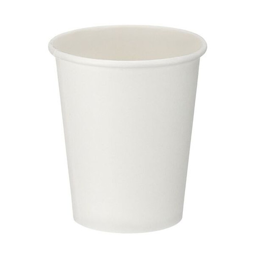 Single Wall Cup White 8OZ (Case 500)