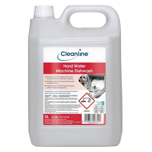 Cleanline Hard Water Machine Dishwash 5 Litre (Case 2) Cleanline Hard Water Machine Dishwash 5 Litre (Case 2)