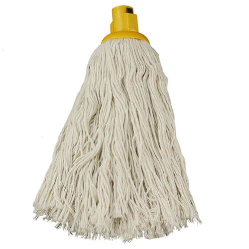 CleanWorks Twine Socket Mop Yellow No 12 (Pack 10) CleanWorks Twine Socket Mop Yellow No 12 (Pack 10)