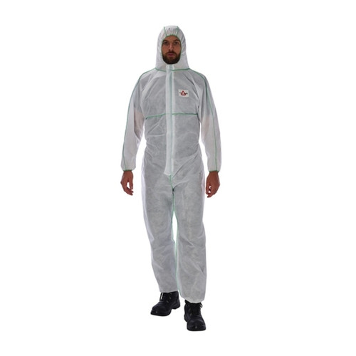 KeepSAFE Hooded Coverall White Type 5/6 XX Large KeepSAFE Hooded Coverall White Type 5/6 XX Large