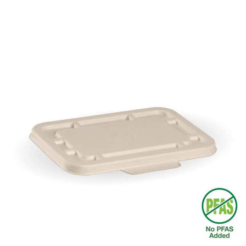 500ml & 600ml Natural Plant Fibre Takeaway Lids 500ml & 600ml Natural Plant Fibre Takeaway Lids
