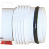 Threaded discharge port for easy installation