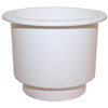 Can Holder Recess/Drain - White