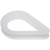 Thimble -White Nylon 10mm