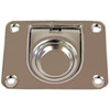 Flush Pull Stainless Steel Anti-Rattle with Spring 76mm x 57mm