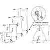Heavy Duty Flexible Drinking Water Tank 50L