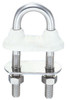 Watertight U Bolt White 6 x 90mm