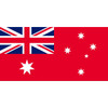 Australian Red Ensign 500 x 250mm