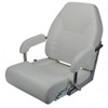 Helm Seat with High Back - White