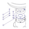 TMC Toilet Base Gasket Kit