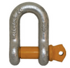 Yellow Pin Rated D Shackle 22mm