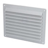 Vent Rectangular White Plastic 200mm x 160mm