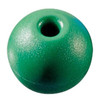 Tie Ball Parrel Bead Green 32mm