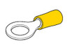 Crimp Terminal Ring Yellow 8.4mm