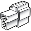 QC Housing Female 2 Pole