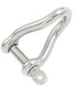 Shackle Twisted D 6mm