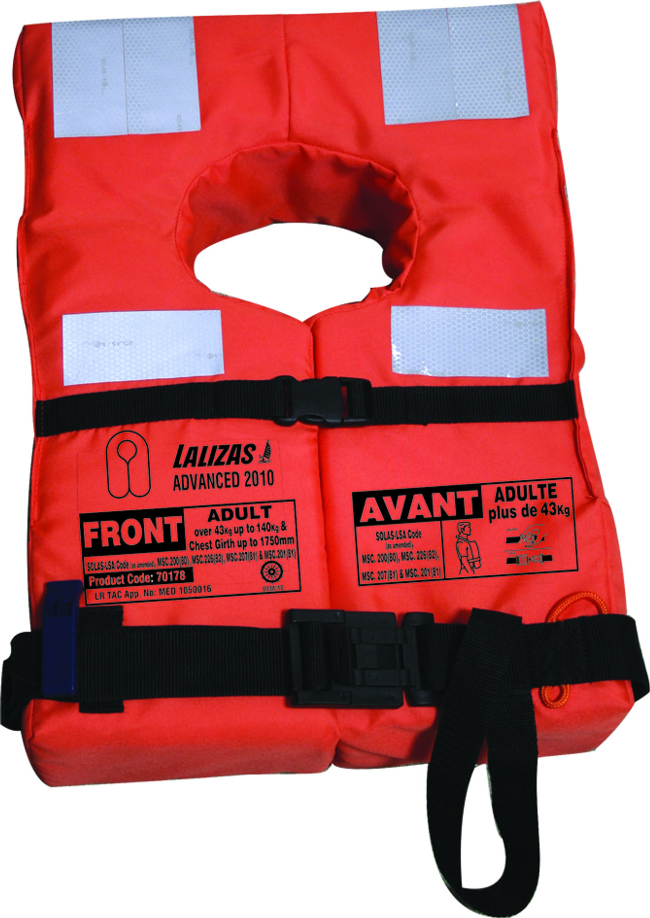 Lifejacket Adult SOLAS - Australian Boating Supplies