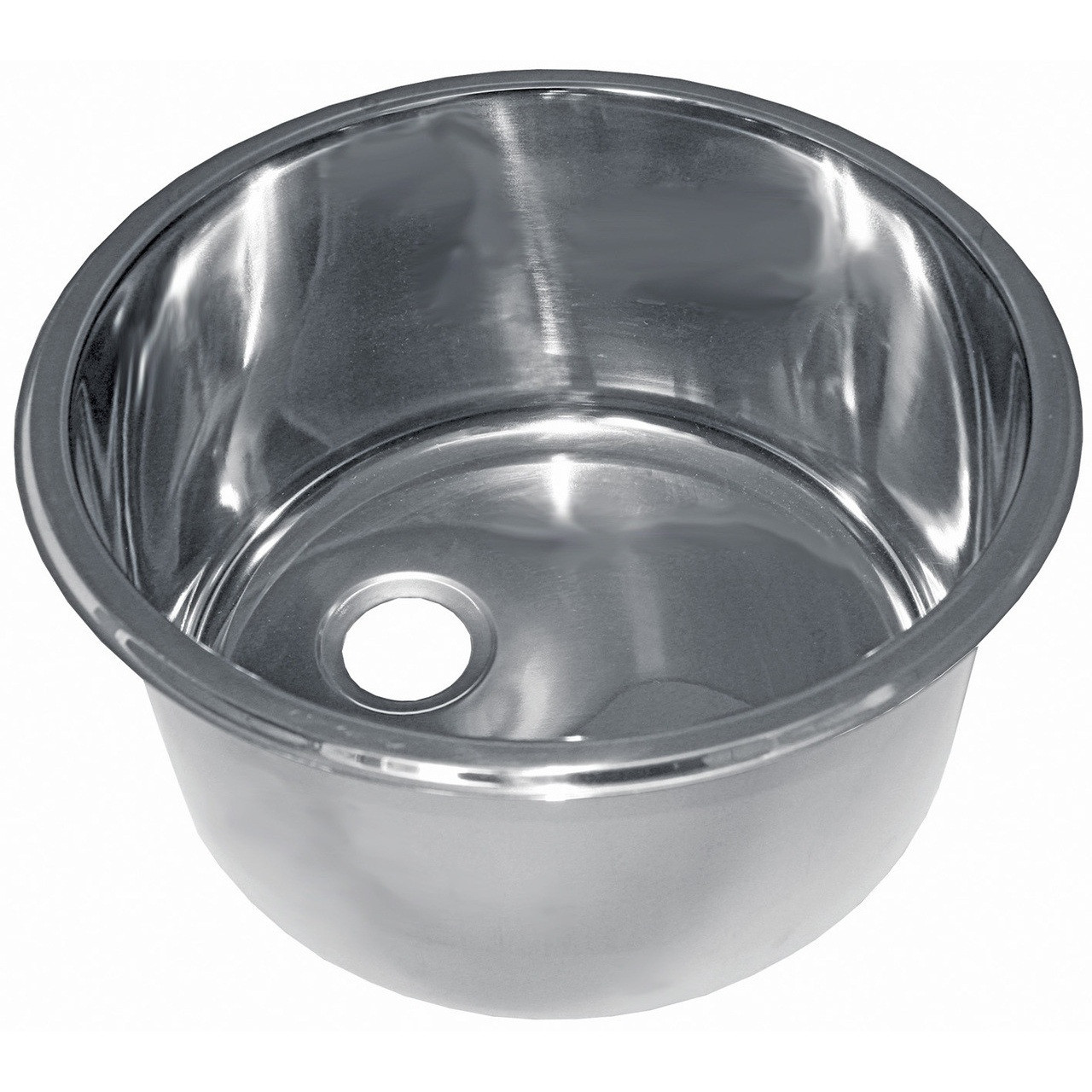 Sink - Stainless Steel Round Cylinder 300mm x 180mm
