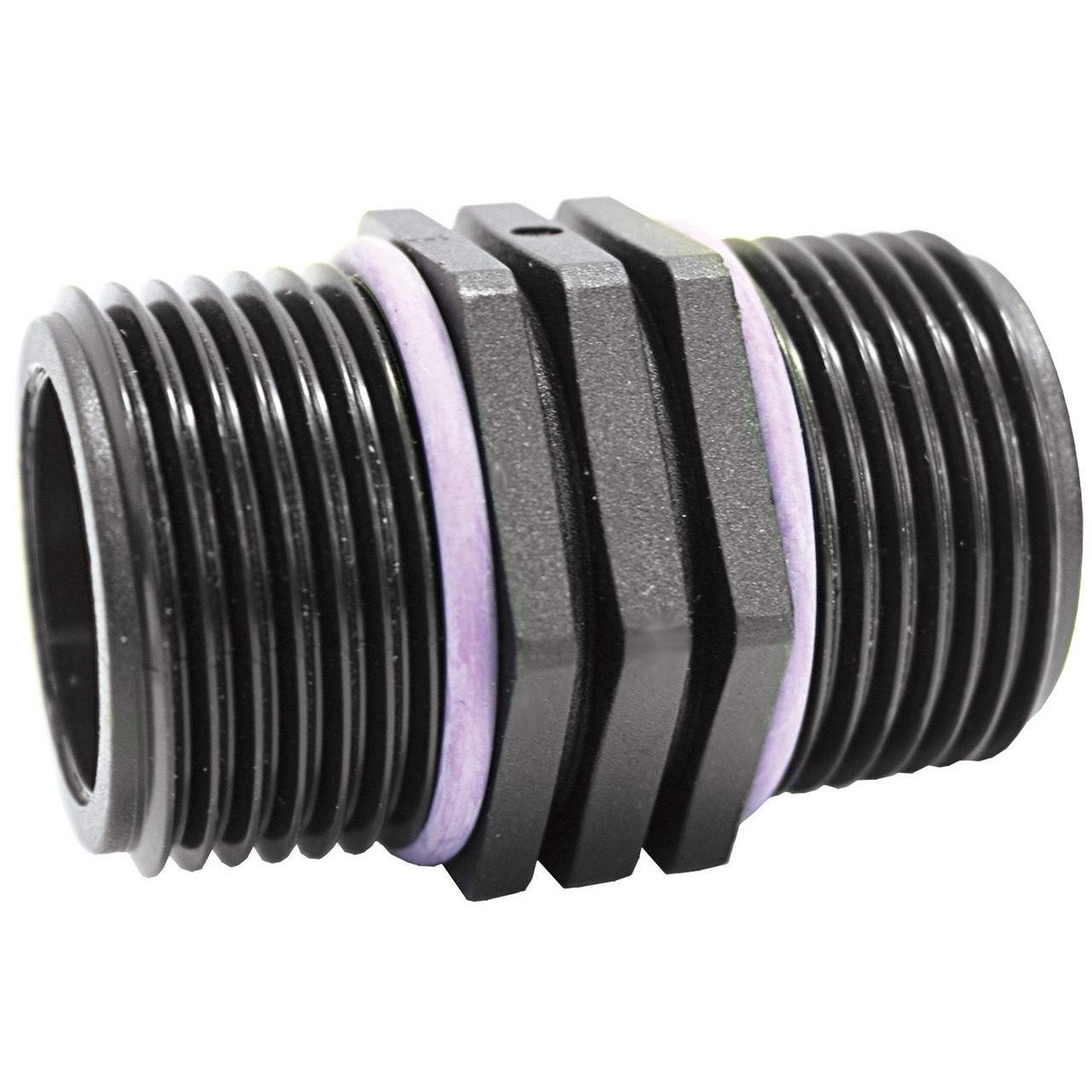Hex Nipple M-M BSP 1/2""""