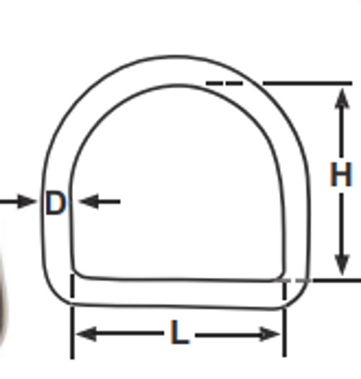 Dimensions 8mm Dia x 50mm L x 43mm H