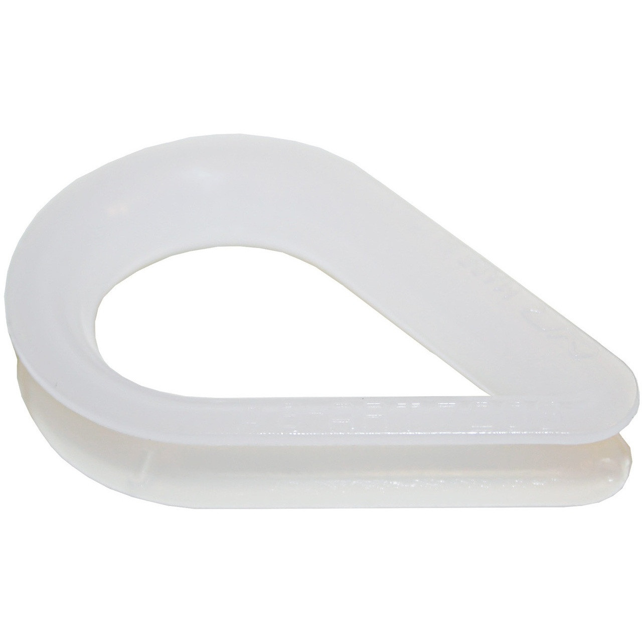 Thimble -White Nylon 8mm
