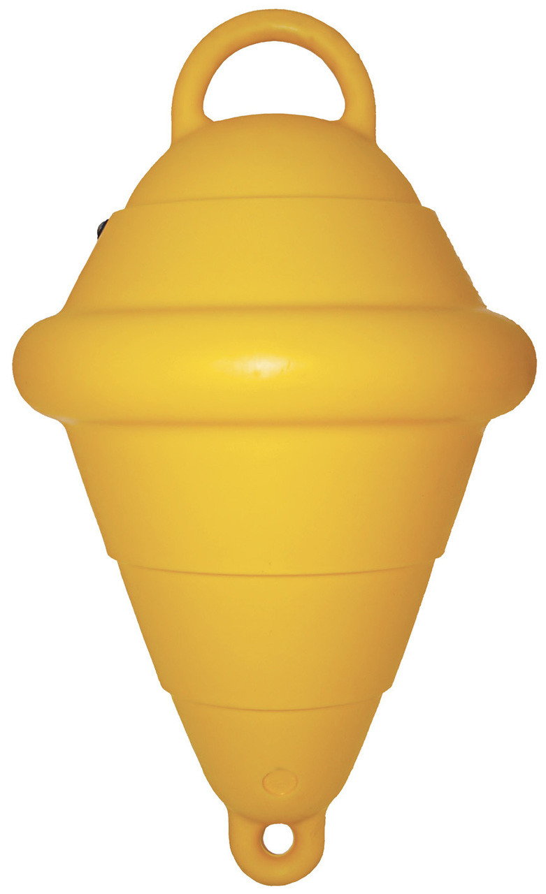 Filled 15" Mooring Buoy - Yellow