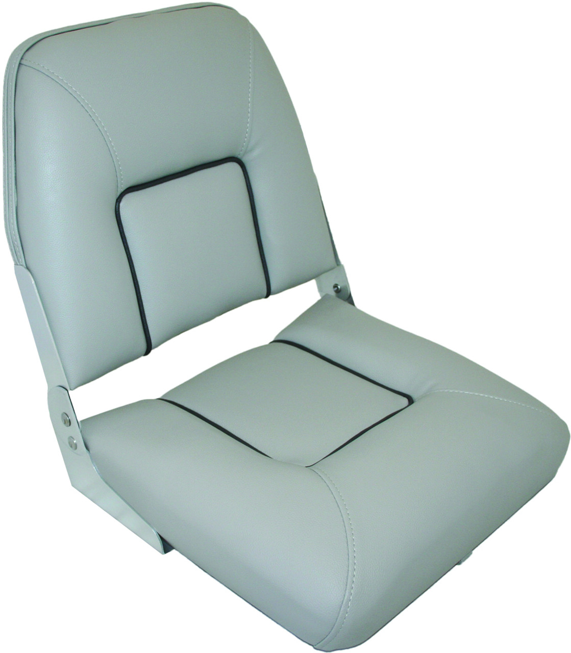 Folding Upholstered Seat - Grey