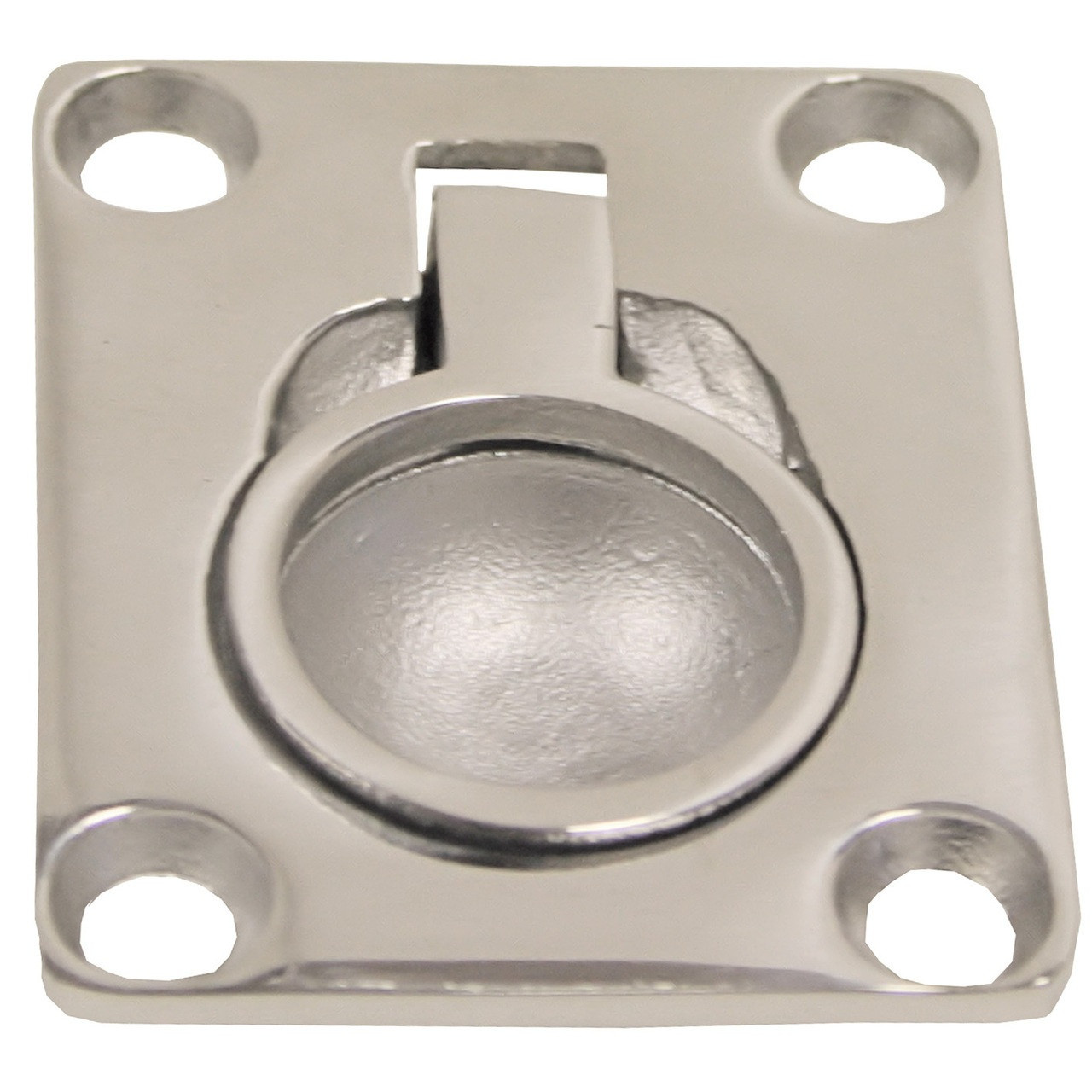 Flush Pull Cast Stainless Steel 48mm x 38mm
