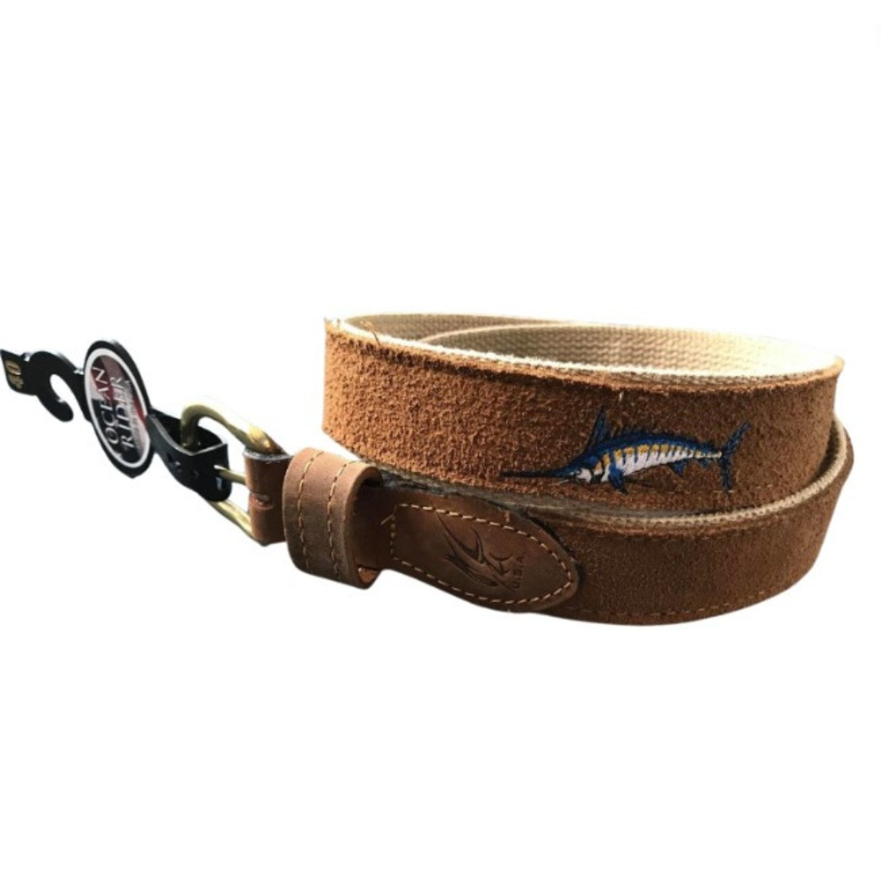 Belt w/ Marlin - Tan