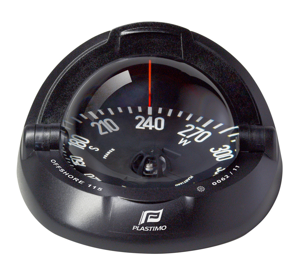 Compass Offshore 115 Black, Flush Mount, Flat Card