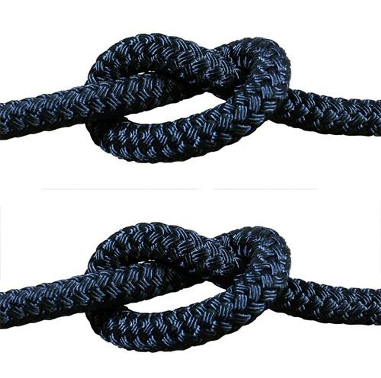 Rope - Double Braid Black 20mm x 1metre