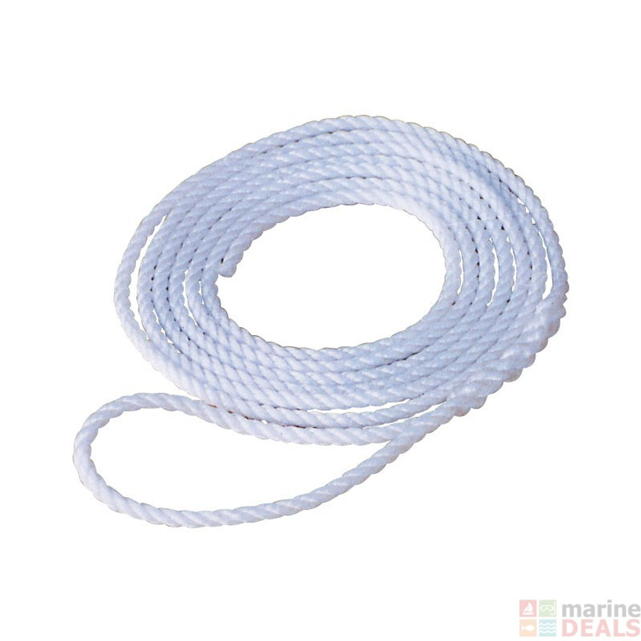 Rope - Silver Polyethylene 20mm x 1metre