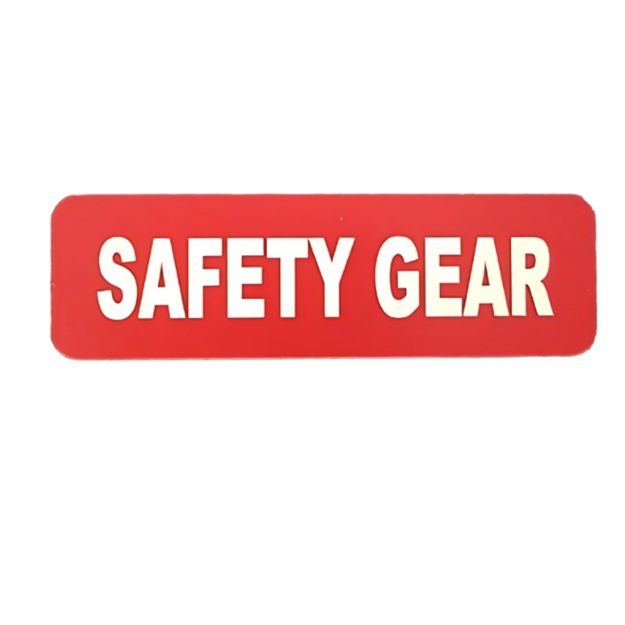 Label 'Safety Gear'