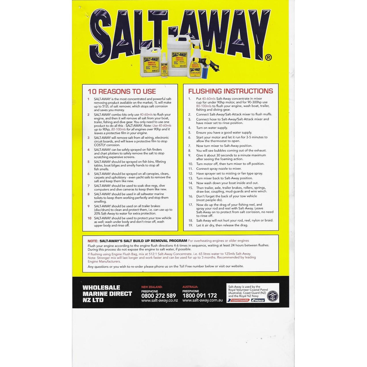 Salt-Away Attack Mixer