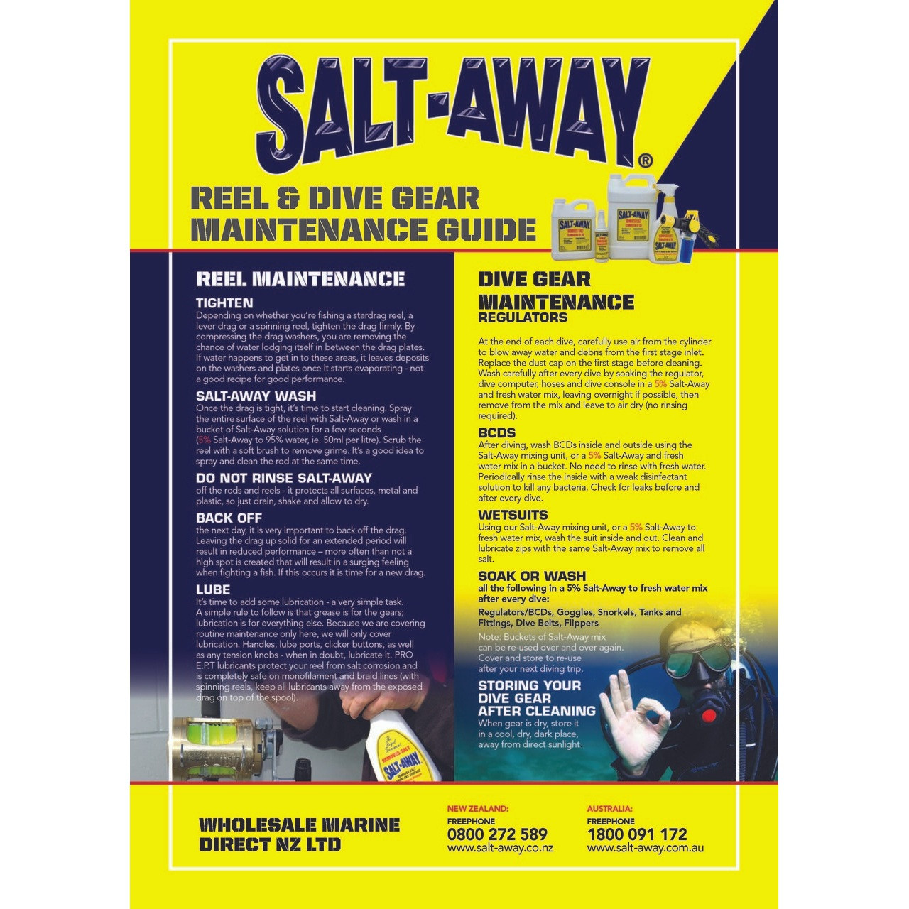 Salt-Away Attack Mixer