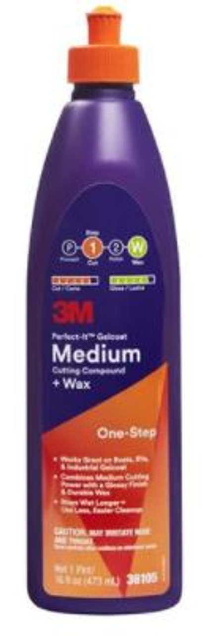 3M Perfect-It Medium Cutting Compound and Wax 473ml