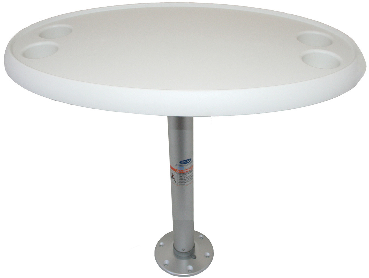 Table Oval with Fixed Pedestal